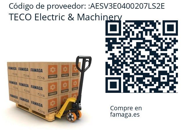   TECO Electric & Machinery AESV3E0400207LS2E