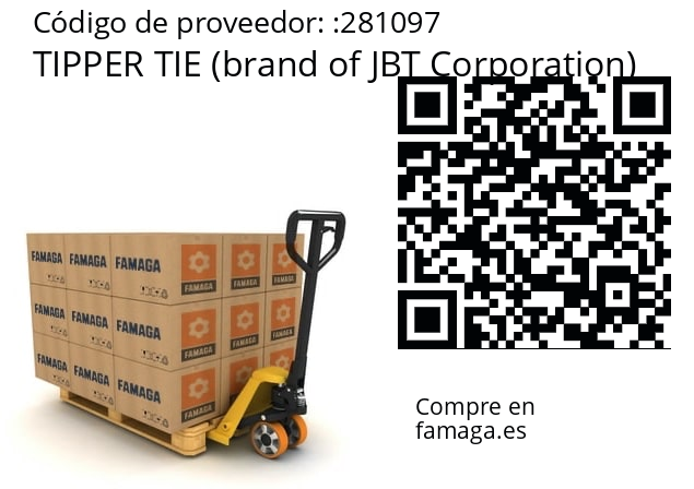   TIPPER TIE (brand of JBT Corporation) 281097
