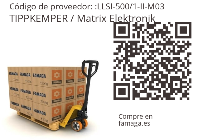  TIPPKEMPER / Matrix Elektronik LLSI-500/1-II-M03