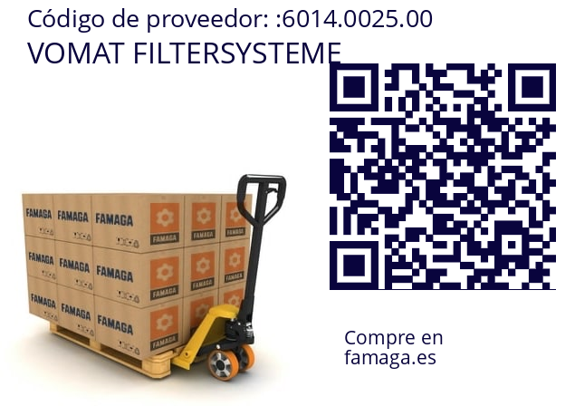  FA ZB 600 VOMAT FILTERSYSTEME 6014.0025.00