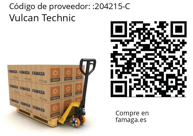  SGA 350-270-60-60 Vulcan Technic 204215-C